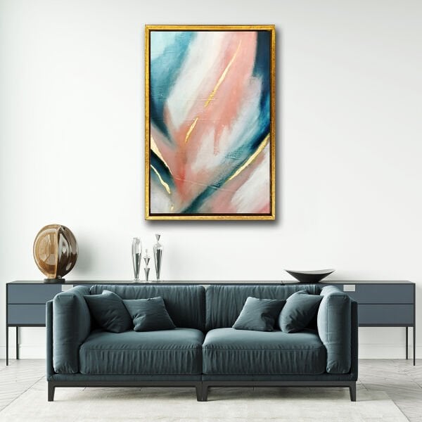 İpeksi Akım, Yağlı Boya Dokulu Tablo