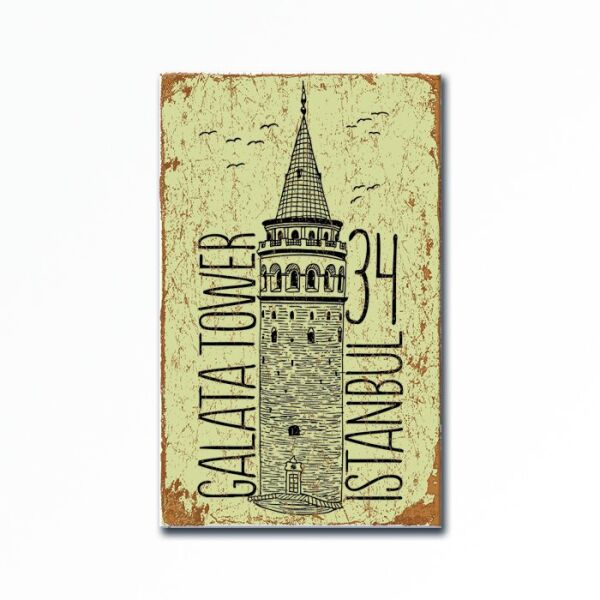 Kabartmalı Galata Tablo