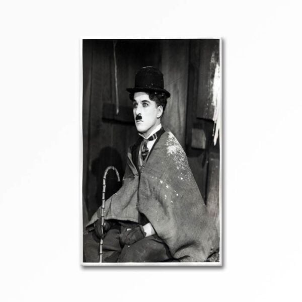 Kabartmalı Charli Çaplin Tablo