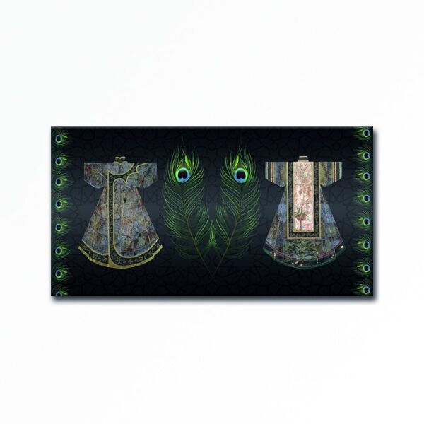 Kabartmalı  Motifli Kaftan Tablo