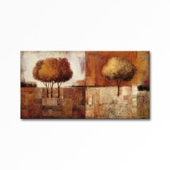 Kabartmalı Tablo, Sonbahar Ağaçlar