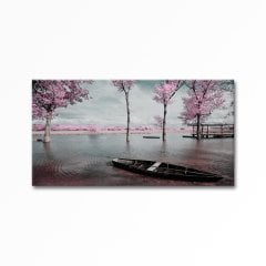 Kabartmalı Tablo, Göl ve Kayık
