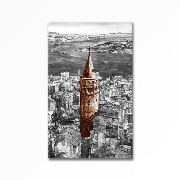 Rölyef  Tablo Galata Kulesi