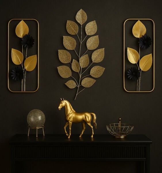 Metal Duvar Panosu, 3 lü Kombin