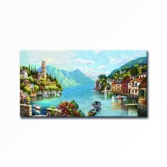 Kabartmalı Tablo, Koydaki Kayıkalar