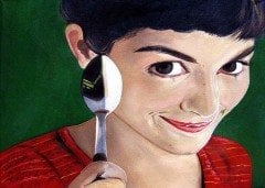 Amelie (Audurey Tautou)  Tablo