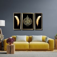 Ayna Çerçeveli, Ayetel Kursi Tablo, 3lü set