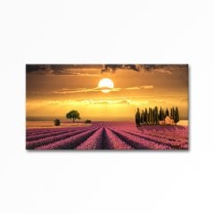Kabartmalı Tablo, Lavanta Tarlası