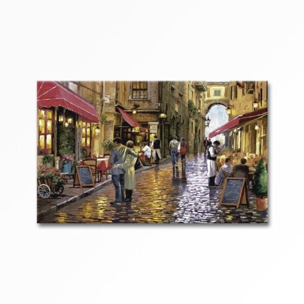 Kabartmalı Sokak  Tablo