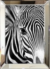 Aynalı Tablo Zebra