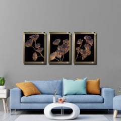 Ayna Çerçevel Tablo, 3 lü Set