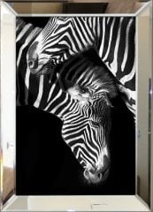 Aynalı Tablo Zebra