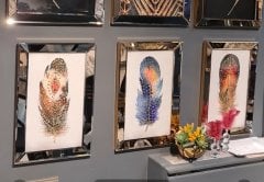 Ayna Çerçevel Tablo, 3 lü Set