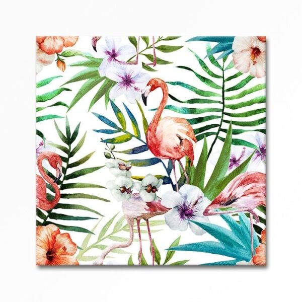 Kabartmalı Tablo, Flamingo