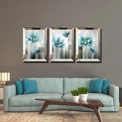 Lavinya Ayna Çerçeveli Tablo, 3 lü Set
