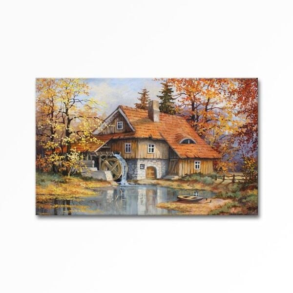 Kabartmalı Sonbahar Tablo