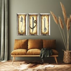 Ayna Çerçeveli, Tablo, 3lü set